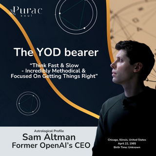 An Astrological Analysis of Sam Altman: The Yod Bearer & Deep Diving Into His Sun/Pluto