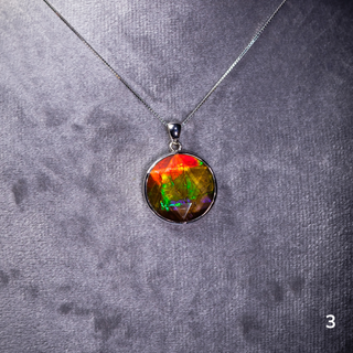 [NEW] 18mm Star Of David Ammolite Pendants [No.1 to 8]