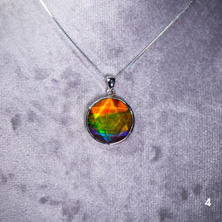 [NEW] 18mm Star Of David Ammolite Pendants [No.1 to 8]