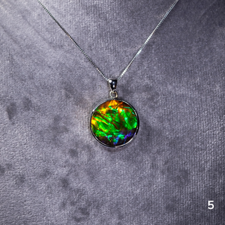 [NEW] 18mm Star Of David Ammolite Pendants [No.1 to 8]