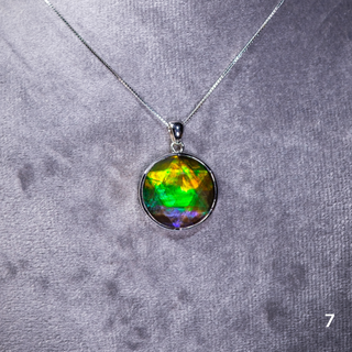 [NEW] 18mm Star Of David Ammolite Pendants [No.1 to 8]