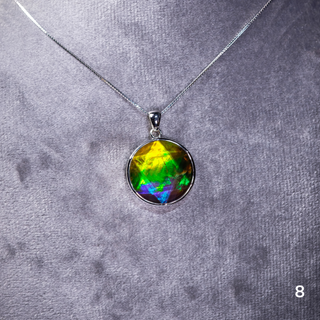 [NEW] 18mm Star Of David Ammolite Pendants [No.1 to 8]