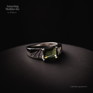 Moldavite Ring 01