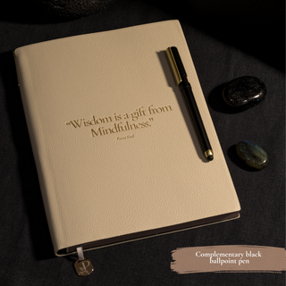 'Wisdom Is A Gift From Mindfulness' Journal