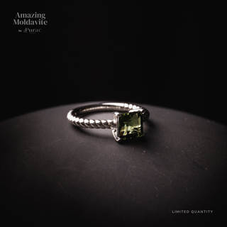 Moldavite Ring 05