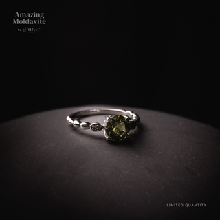 Moldavite Ring 06